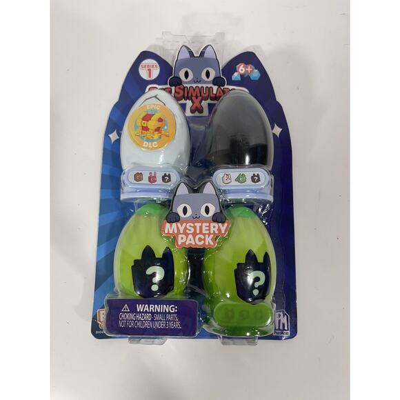 6 x Pet Simulator X Mystery Pet Minifigure Phatmojo 4 Pack+2 Pack Epic Rare DLC - Picture 3 of 7
